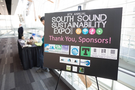 South sound sustainability expo sponsor board 